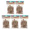 Leisure Arts Bundle Wood Clothespins 1.75" Natural, 5Pk Of 10Pc - Perfect For Diy, Crafting, And Photos, Small Clothes Pins & Small Clothespins For Photos, Home Decor & More
